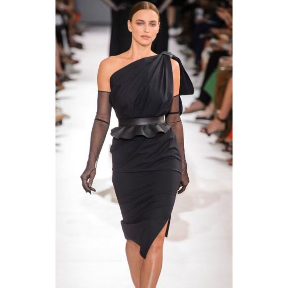 Max Mara Yellow Leather Ruffle Belt F/W 2019 Made in Italy ~ Sz S ~ Pristine! - Picture 9 of 9